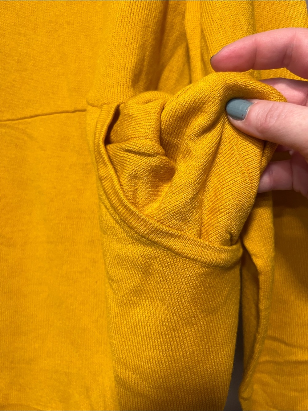 NWT NY&C Yellow Quarter Sleeve Shirt Size Medium 💛 - Picture 3 of 9